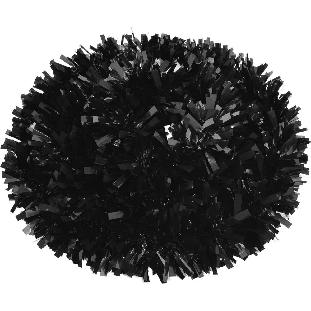 Versatile 26.2 ft Metallic Tinsel Garland - Perfect for Christmas & Halloween